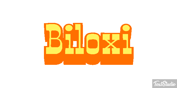 Biloxi Tekst effect