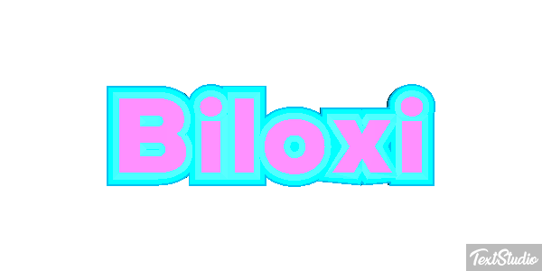Biloxi Tekst effect