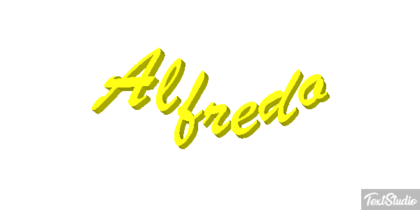 Alfredo Effetto testo