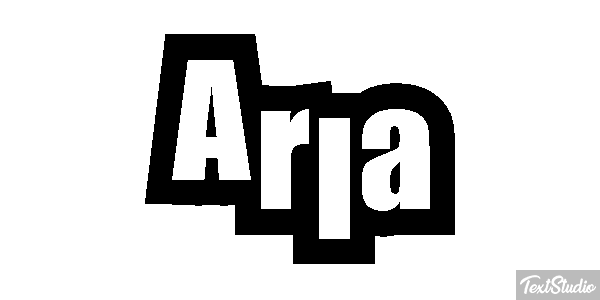 Arla Text effect