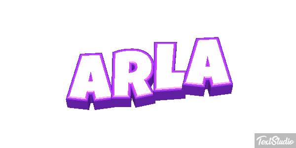 Arla Text effect