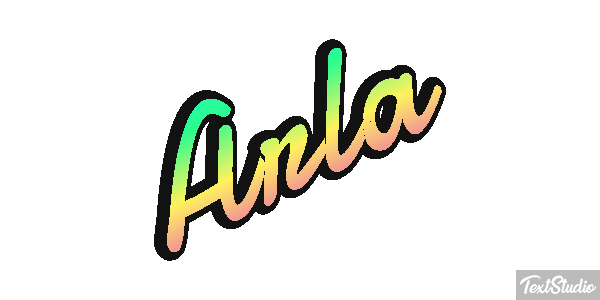 Arla Text effect