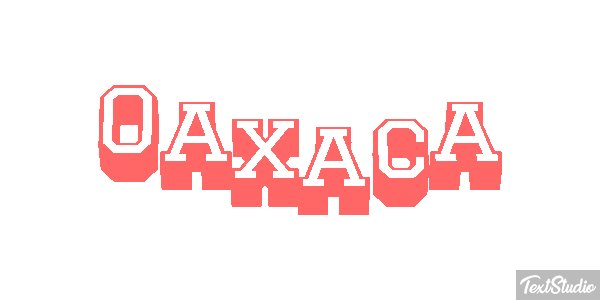 Oaxaca Текстовый эффект
