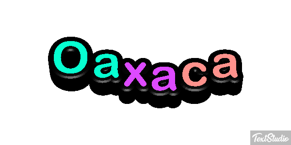 Oaxaca Текстовый эффект