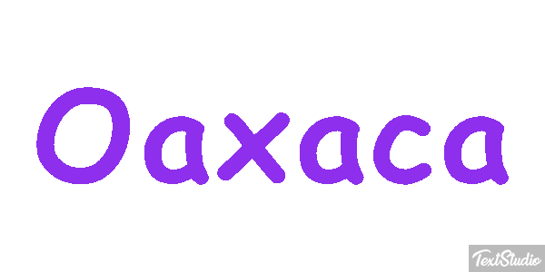 Oaxaca Текстовый эффект