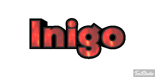 Íñigo Efecto de texto