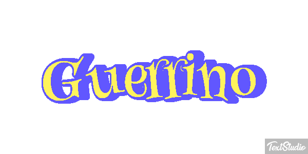 Guerrino Text effect