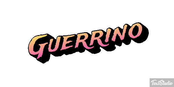 Guerrino Text effect
