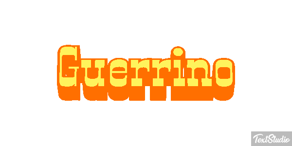 Guerrino Text effect