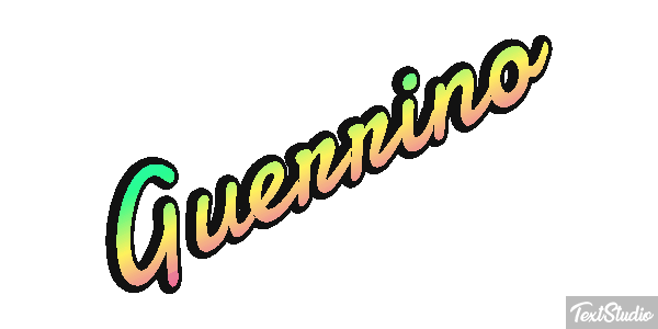 Guerrino Text effect