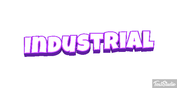 Industrial Effetto testo
