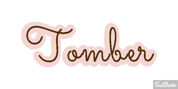 Tomber Effet de texte