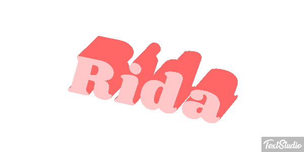 Rida Tekst effect