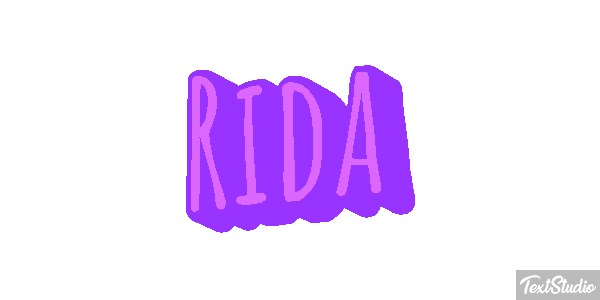 Rida Tekst effect