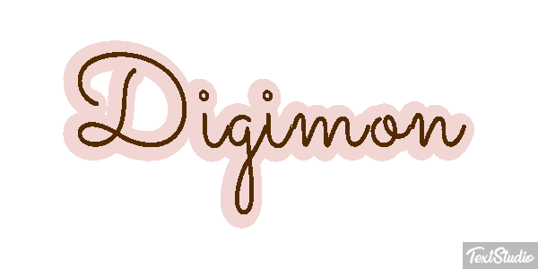 Digimon テキスト効果