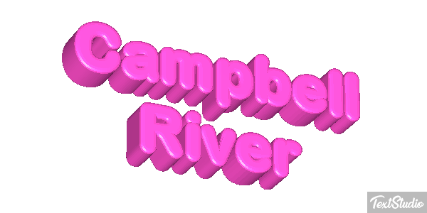 Campbell River Effetto testo