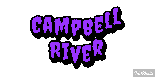 Campbell River Effetto testo