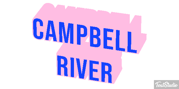 Campbell River Effetto testo