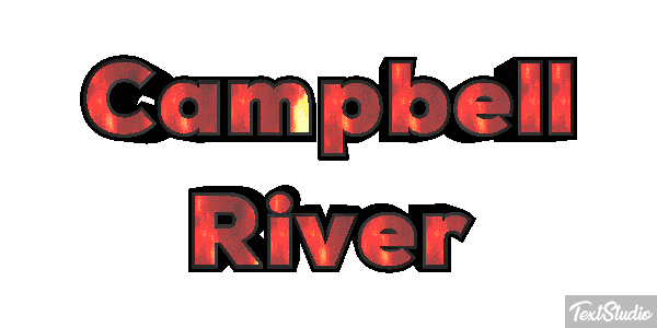 Campbell River Effetto testo