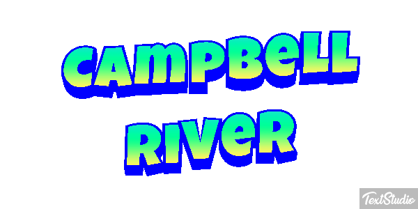 Campbell River Effetto testo