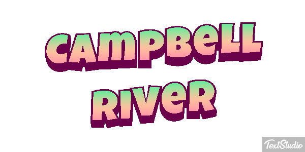 Campbell River Effetto testo