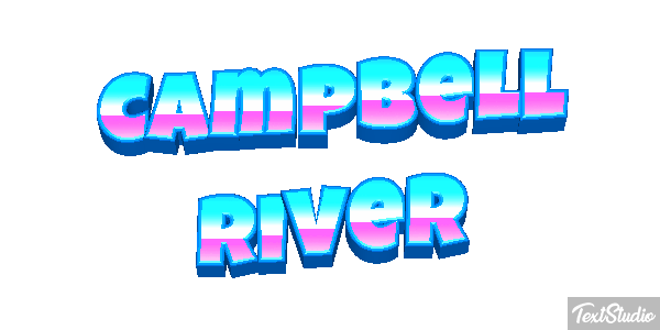 Campbell River Effetto testo