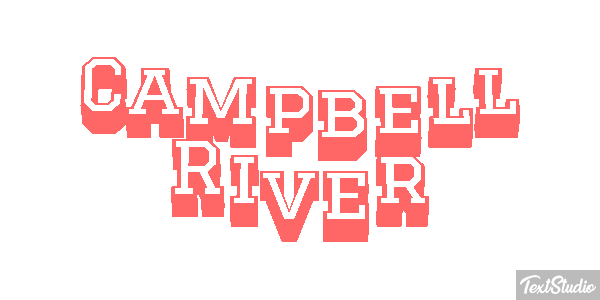 Campbell River Effetto testo