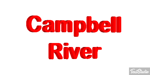 Campbell River Effetto testo