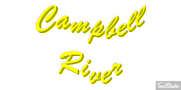 Campbell River Effetto testo