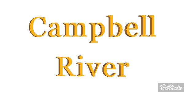 Campbell River Effetto testo