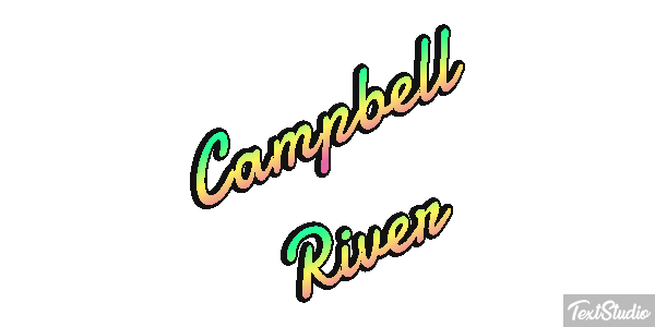 Campbell River Effetto testo