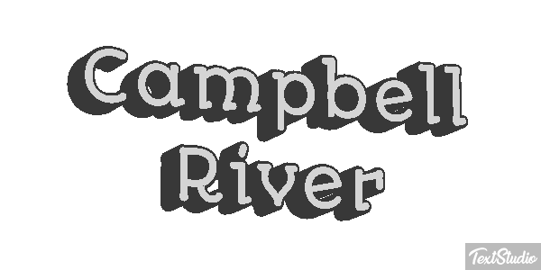 Campbell River Effetto testo
