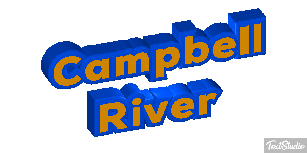 Campbell River Effetto testo