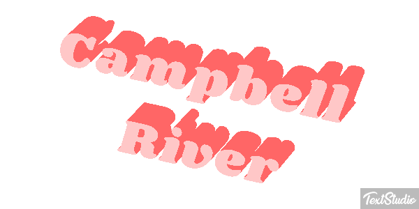Campbell River Effetto testo