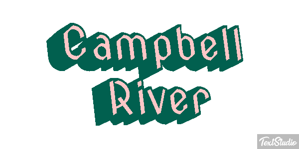 Campbell River Effetto testo