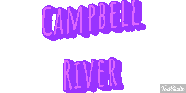 Campbell River Effetto testo