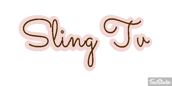 Sling Tv Efeito do texto