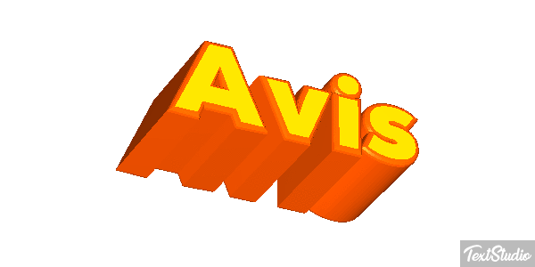 Avis Text effect