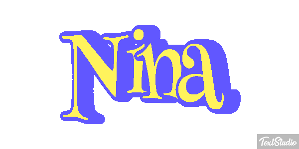Nina Efekt tekstowy