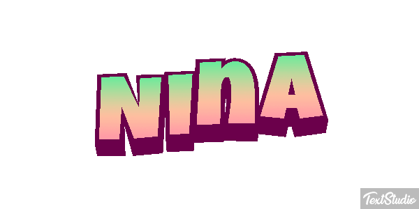 Nina Efekt tekstowy
