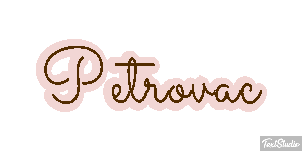 Petrovac Efekt tekstowy