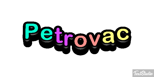 Petrovac Efekt tekstowy