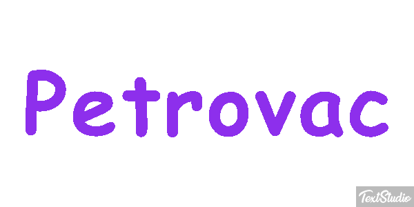 Petrovac Efekt tekstowy