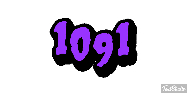 1091 Text effect