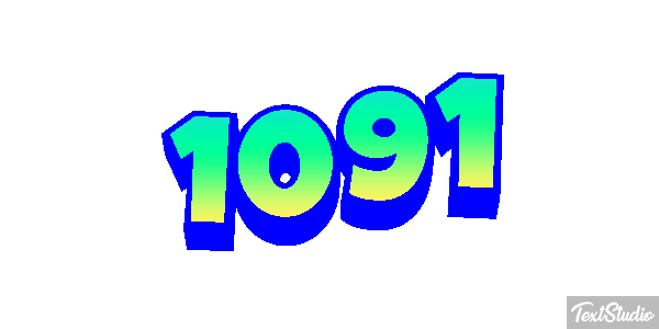 1091 Text effect