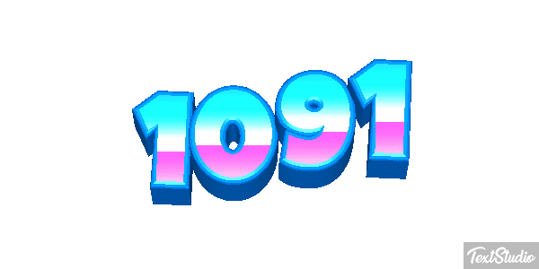 1091 Text effect