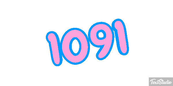 1091 Text effect
