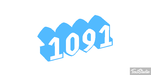 1091 Text effect