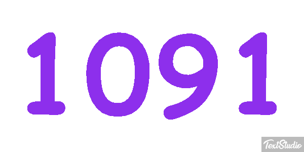 1091 Text effect