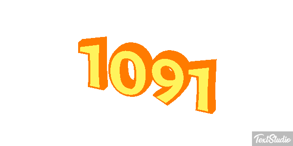 1091 Text effect